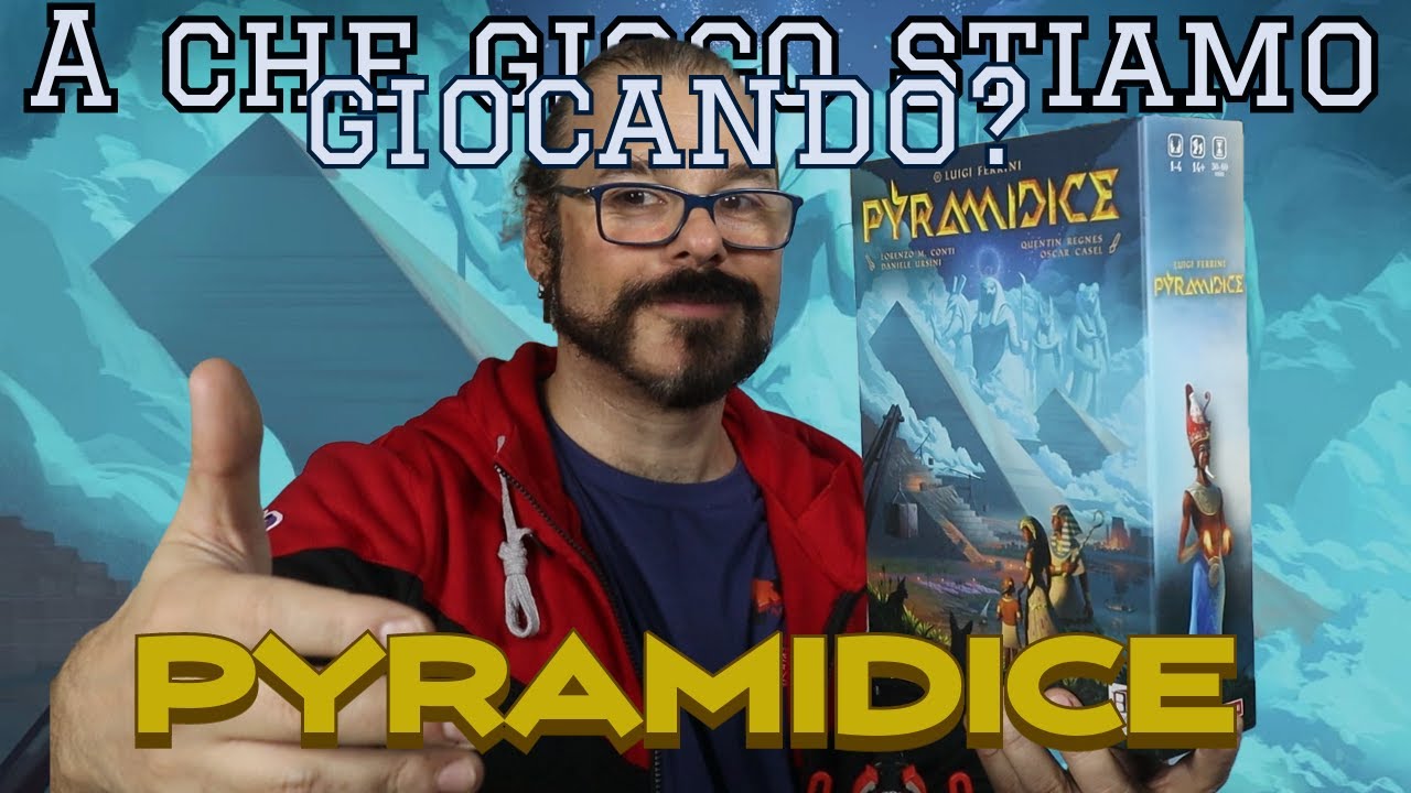 Costruire le piramidi, con un lancio di dadi? Pyramidice! A Che Gioco Stiamo Giocando!