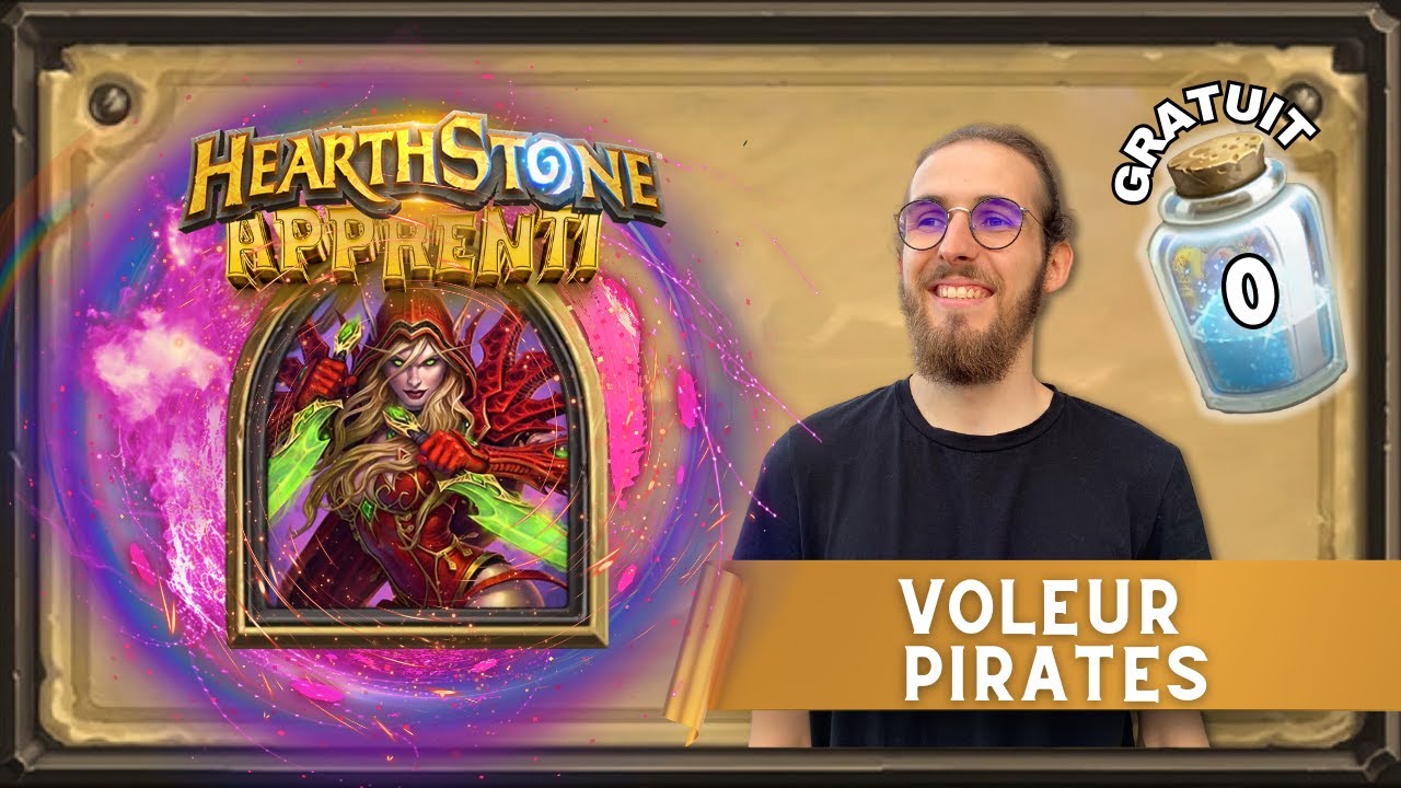 🎴Hearthstone 🎴 - 💰 Voleur Pirates (DECK GRATUIT) 💰