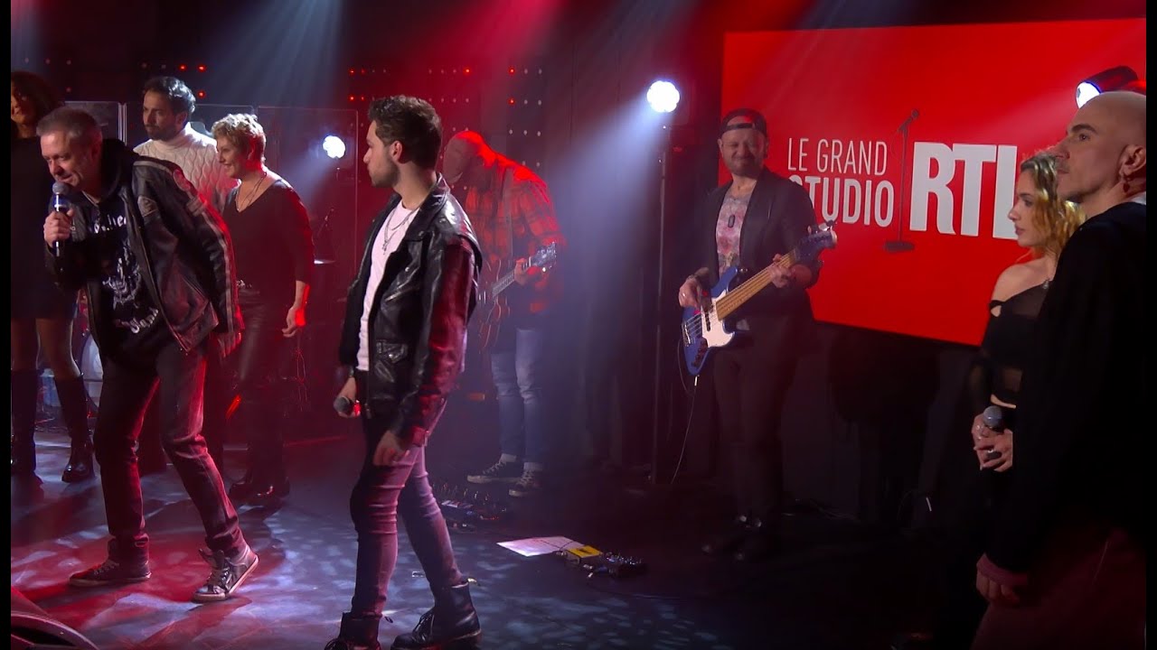 La troupe de Starmusical - Quand on arrive en ville (Live) - Le Grand Studio RTL