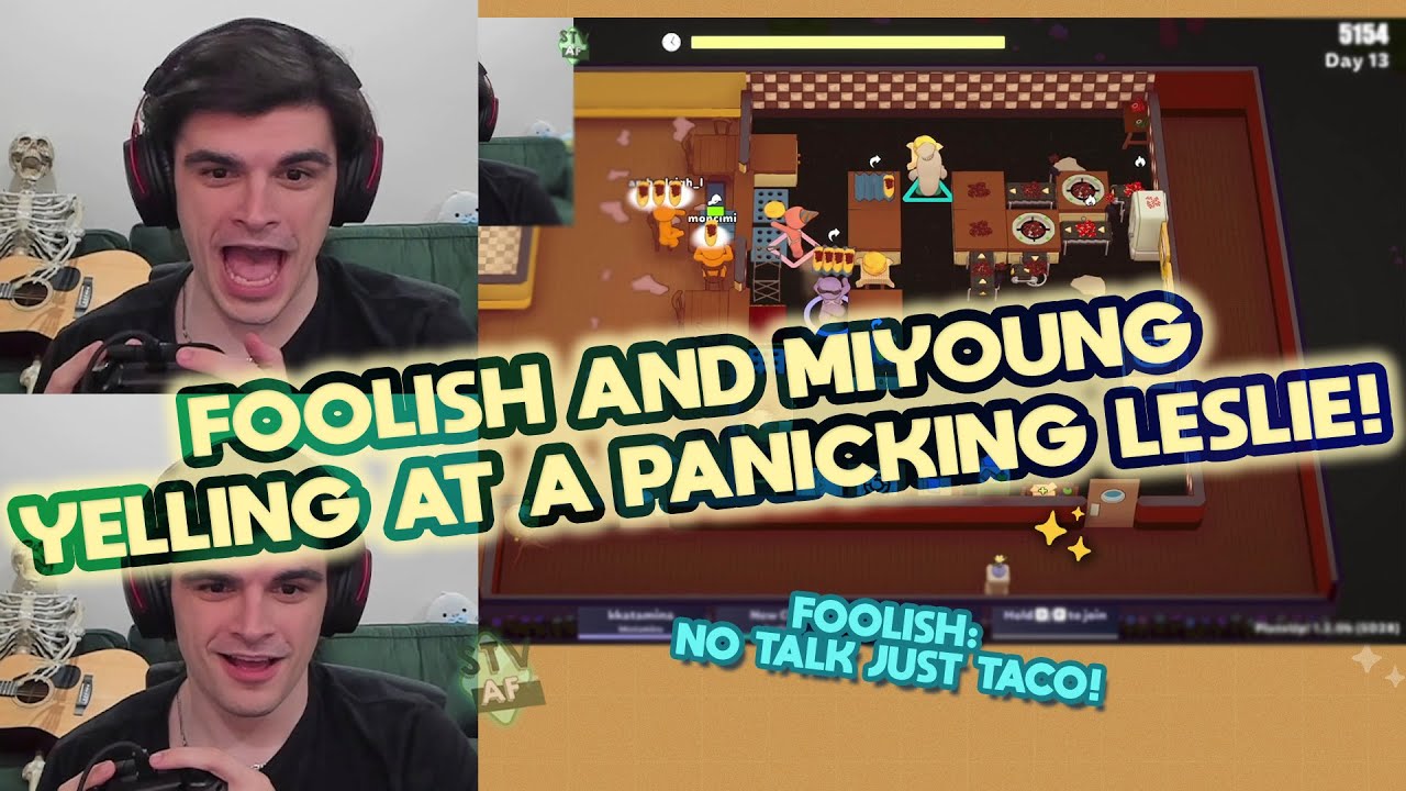 I take it all back! Miyoung and Foolish are STARTING TO YELL at Fuslie because SHE'S PANICKING!