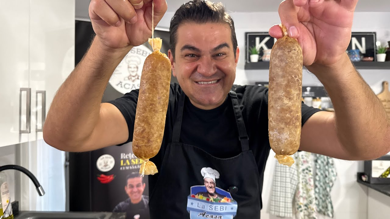 Cel mai simplu Salam de Casa ( cu carne de Porc)
