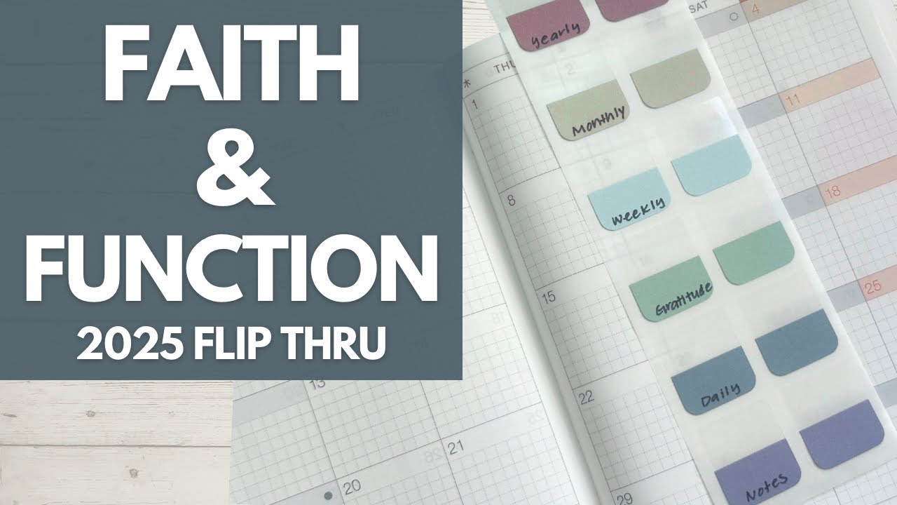 Вера и функциональность | Пролистывание ежедневника Hobonichi