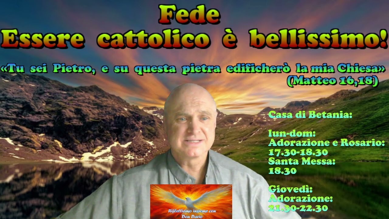 Fede - Essere cattolico - 17 marzo 2026