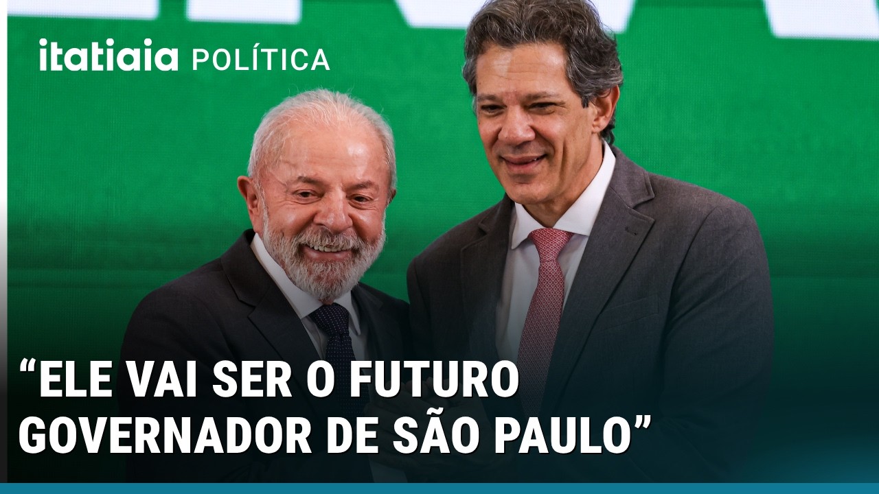 LULA OFICIALIZA HADDAD NA DISPUSTA AO GOVERNO DE SP E CRITICA TARCÍSIO: 'MELHOR QUE O ATUAL'