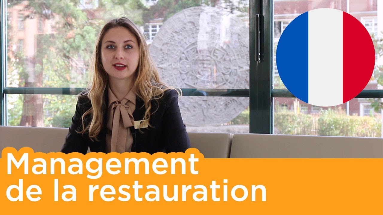 Les étudiants parlent de la Licence Pro Management de la restauration