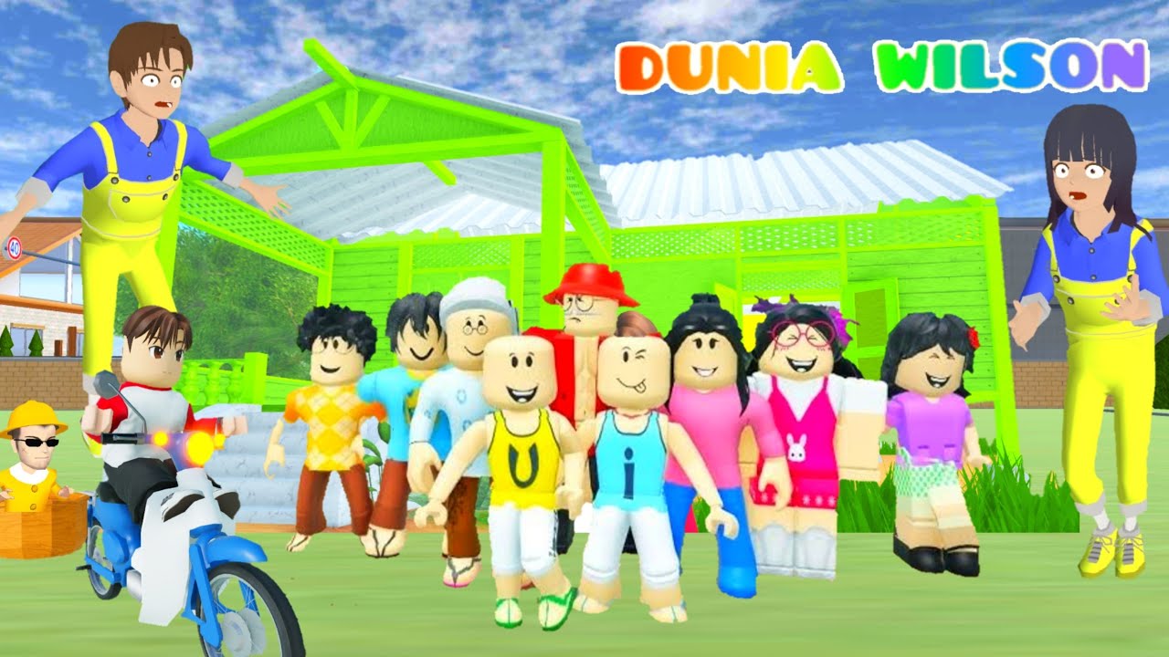 Yuta Mio Upin Susanti ke Kampung Upin Ipin 😍 Kampung Durian Runtuh Ada Hantu ⁉️