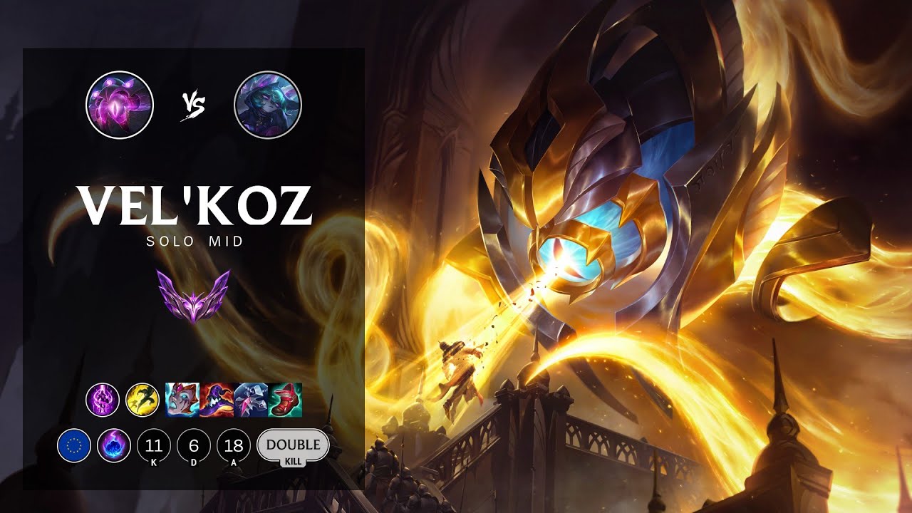 Vel'Koz Mid vs Vex - EUW Master Patch 12.13