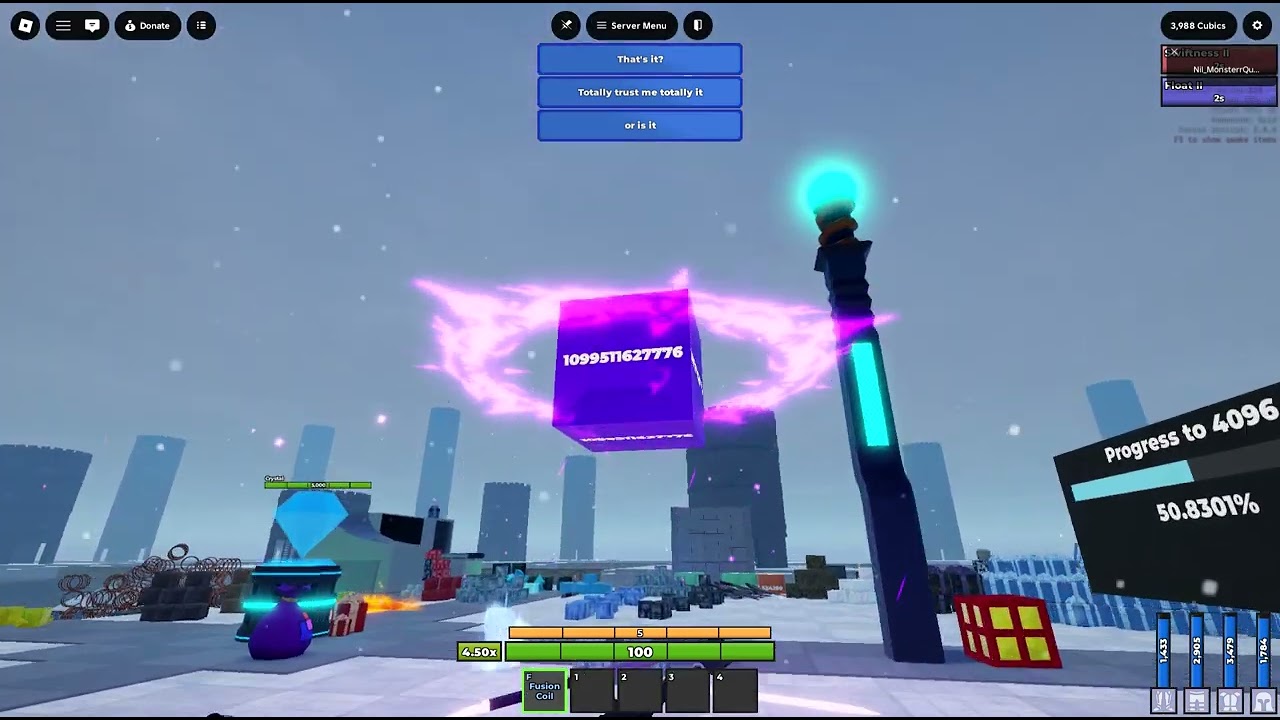 1099511627776 AND 1 CUBE EVENT!