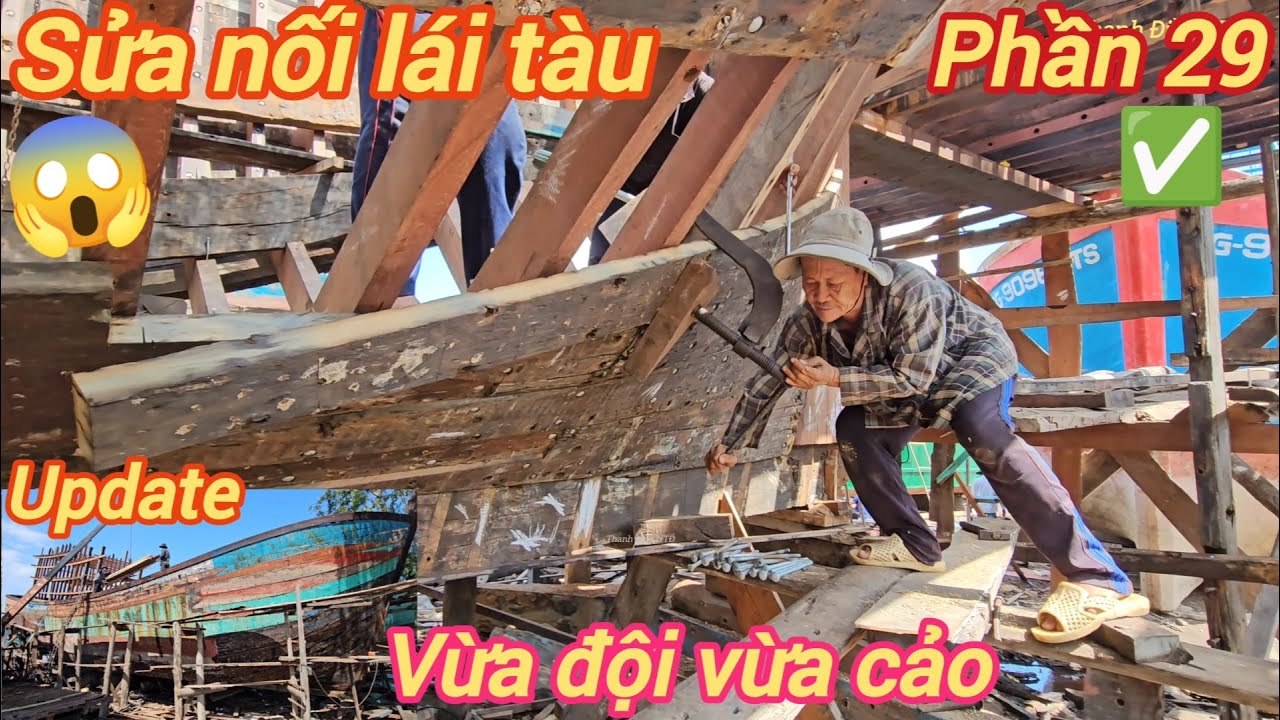 Sửa nối lái tàu biển p29☆Dùng thế kích đội và chế cảo vô be