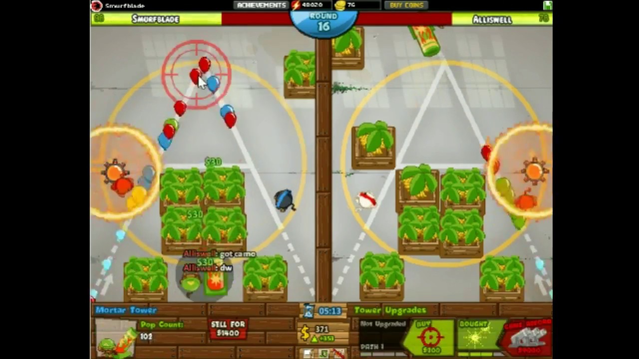 BTD Battles Flash Invitational Tournament Semi-Finals vs Alice (ft. salt)