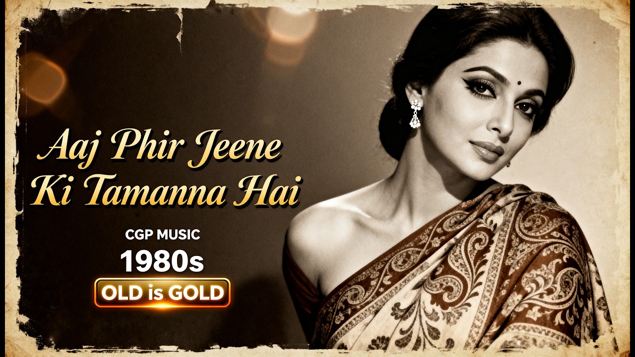 🌹 Aaj Phir Jeene Ki Tamanna Hai | 1965 Master Copy 🌹