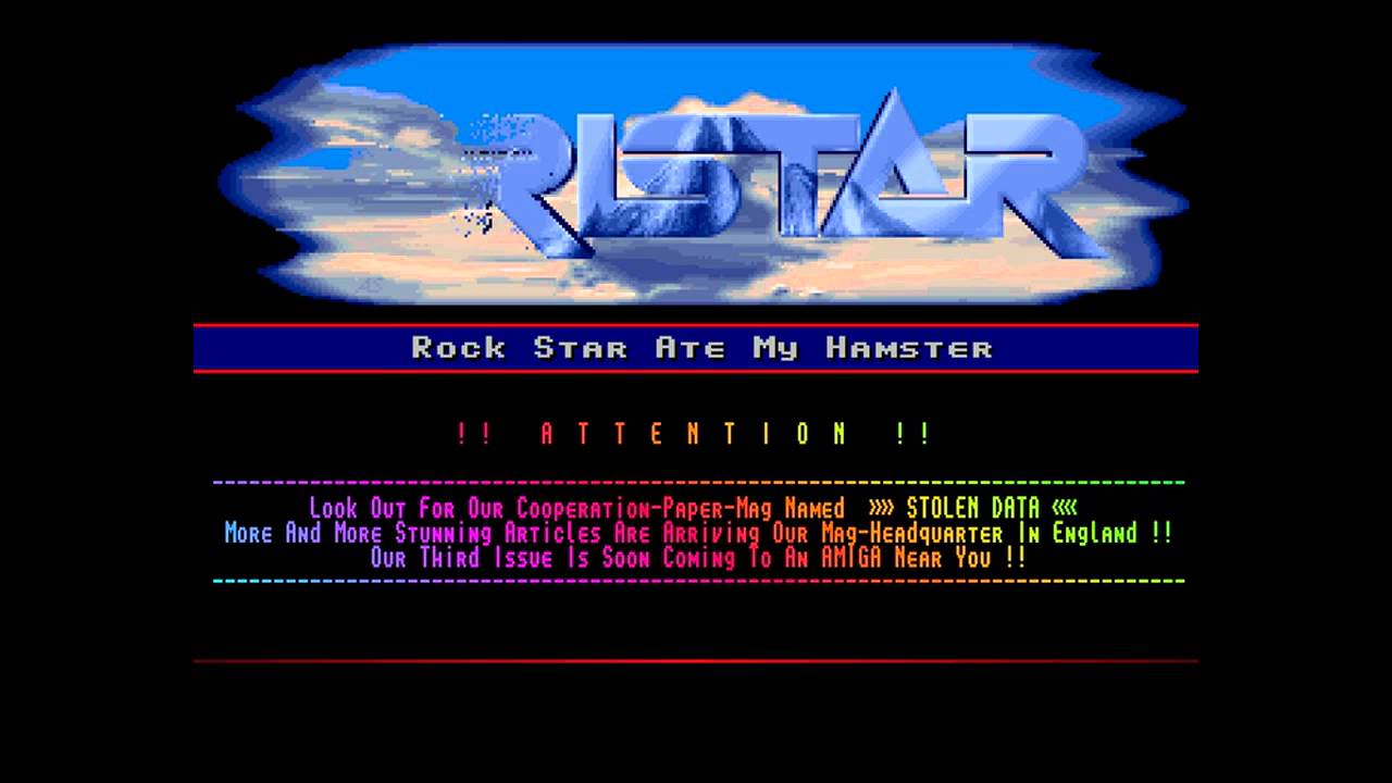 TRSI - Tristar and Red Sector Amiga Crackintro and/or Trainer for oldschool, Retro Amiga Games.