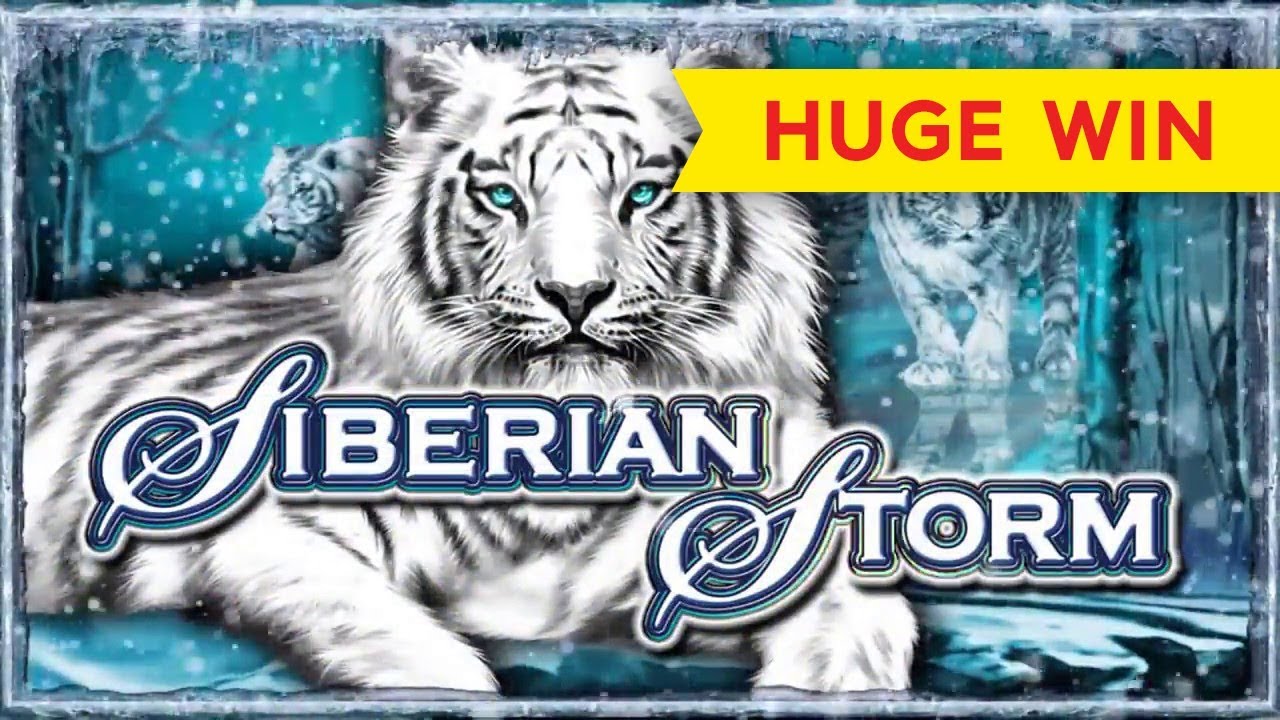 Siberian Storm Slot - $10 Bet - AWESOME BONUS!