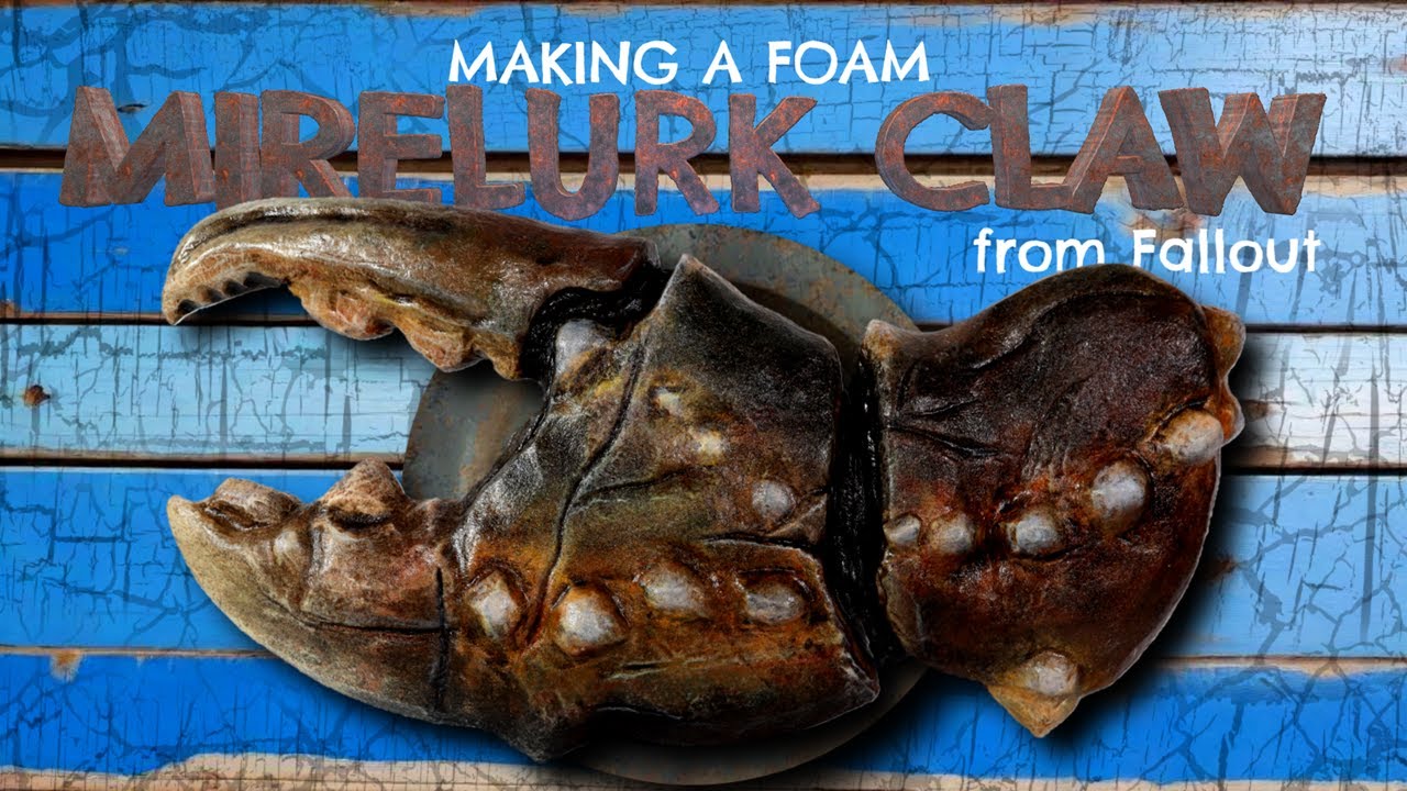 Making a Foam Mirelurk Claw from Fallout