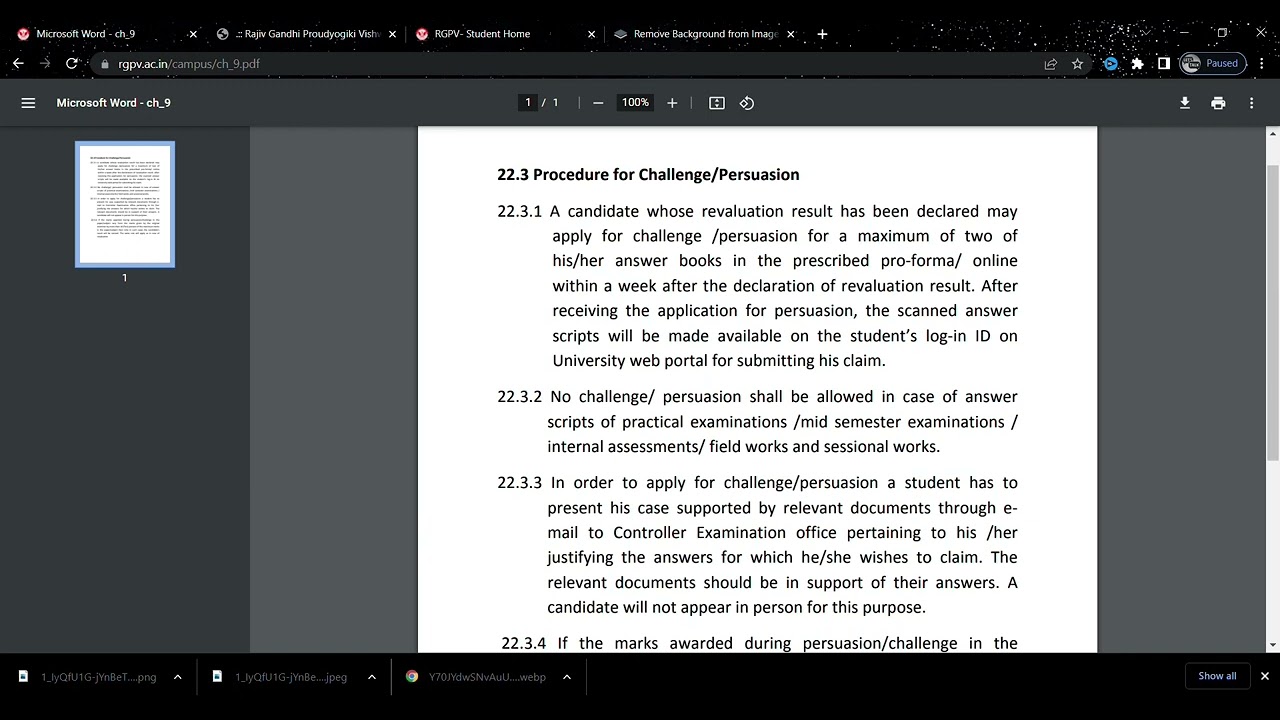 Revaluation | Retotal | Challenge | how to apply | full explaination | process | rgpv news | RGPV