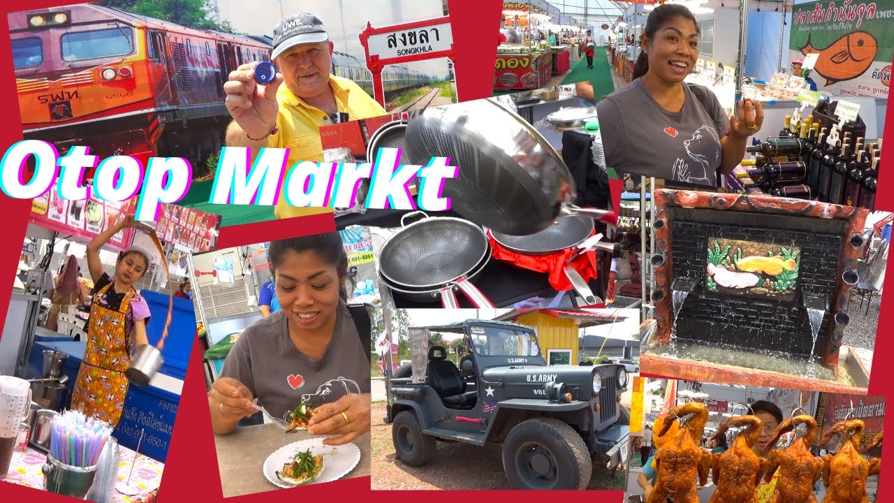 Der große OTOP MARKT im klimatisierten Zelt in Sakon Nakhon. Noch bis zum 31.3.2024 geöffnet.