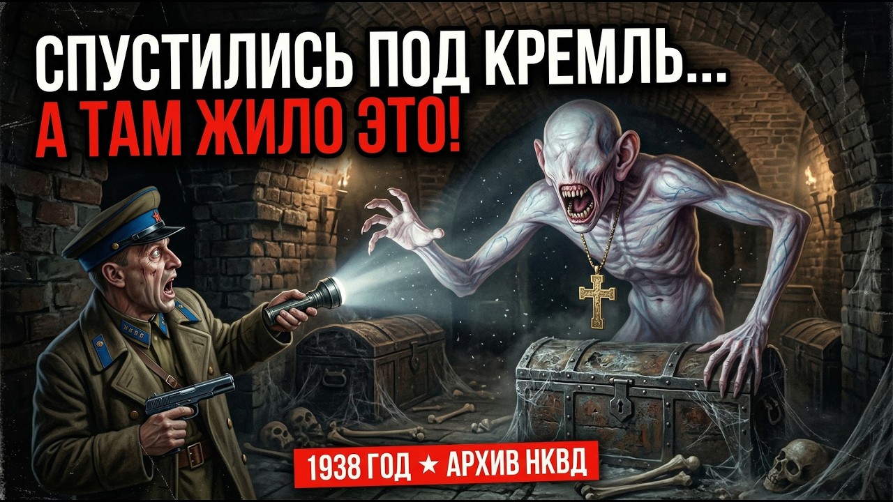 ДИГГЕРЫ НКВД НАШЛИ БИБЛИОТЕКУ ИВАНА ГРОЗНОГО. Её охранял «СЛЕПОЙ»