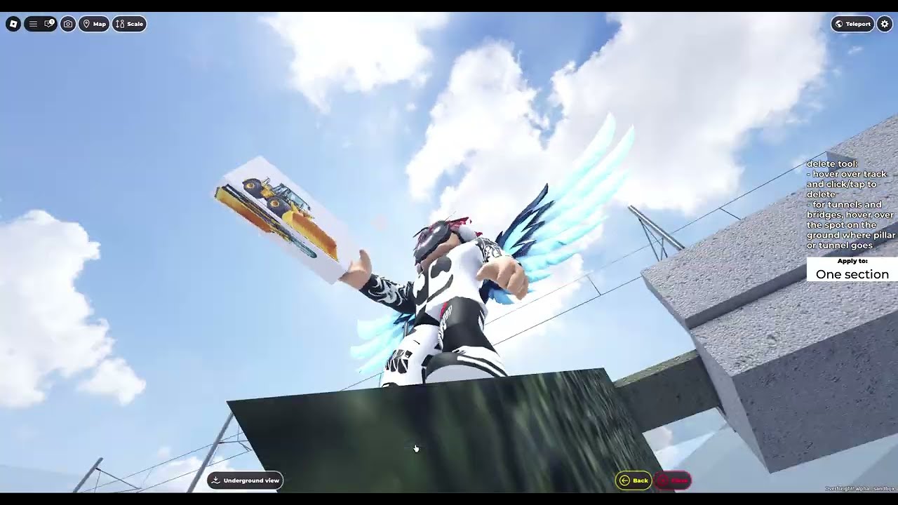 I played Overfreight on Roblox