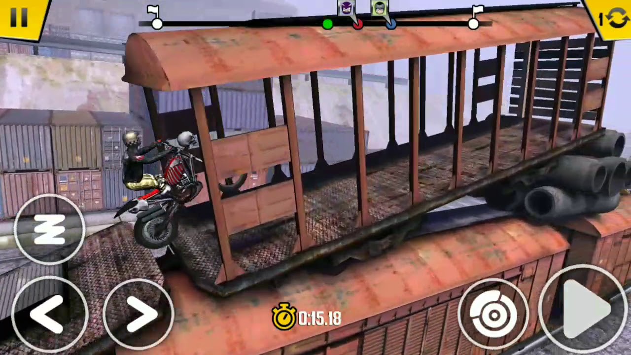 Trial xtreme 4 - ' depot '-bike racing game - motocross - Walkthrough [depot level 11]