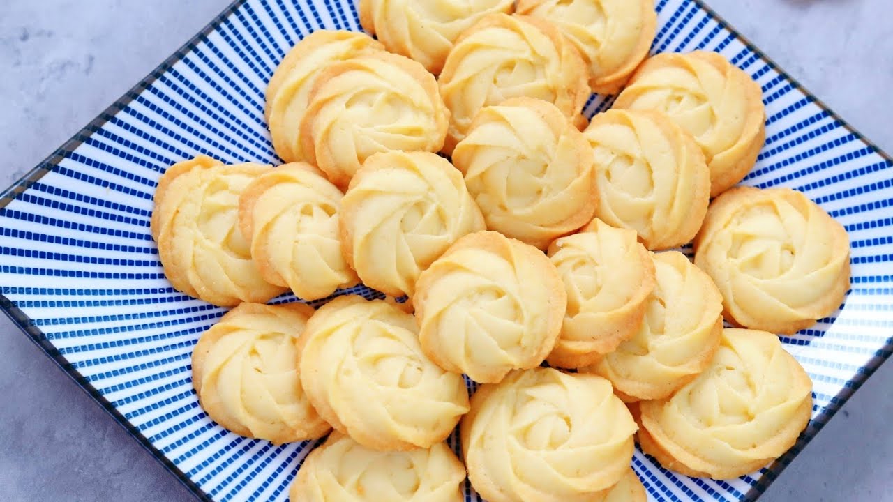 Хрустящее масляное печенье без проблем, рецепт без яиц, легко приготовить ｜ Lisa's Kitchen