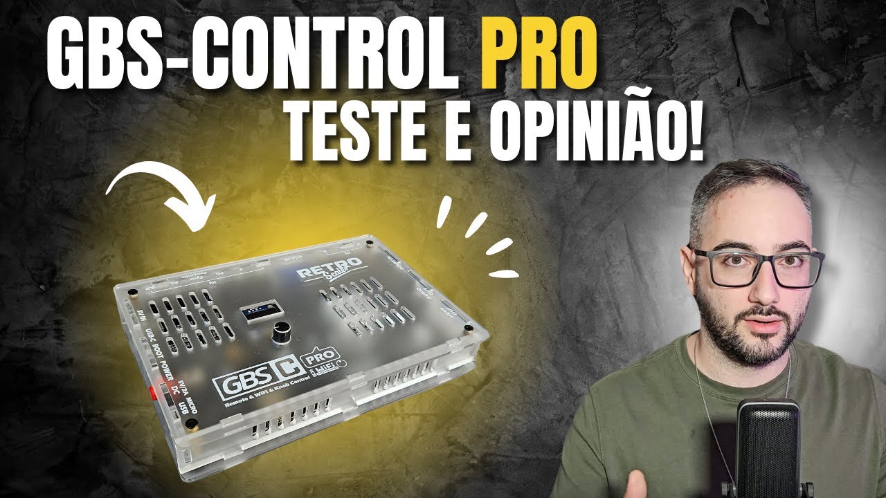 Conhecendo a GBS-Control Pro &ndash; Menus, op&ccedil;&otilde;es e o que achei!
