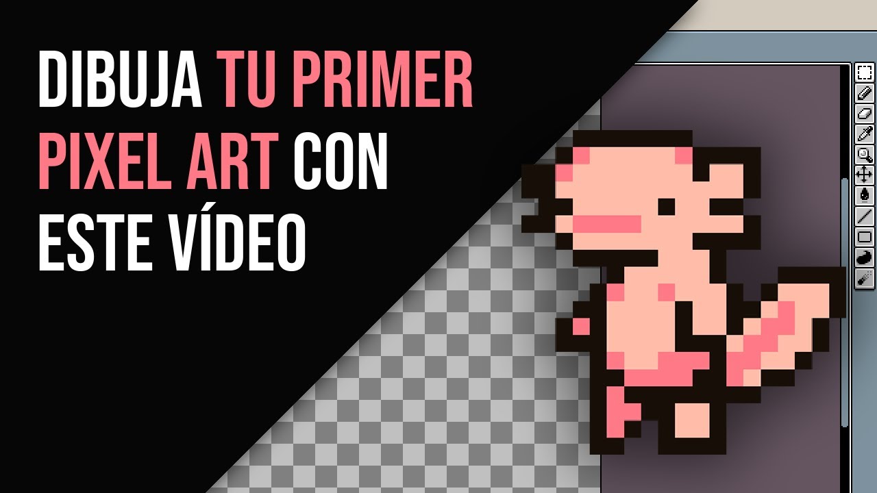 Como DIBUJAR tu PRIMER pixel art FÁCIL | Pixel Art para Principiantes
