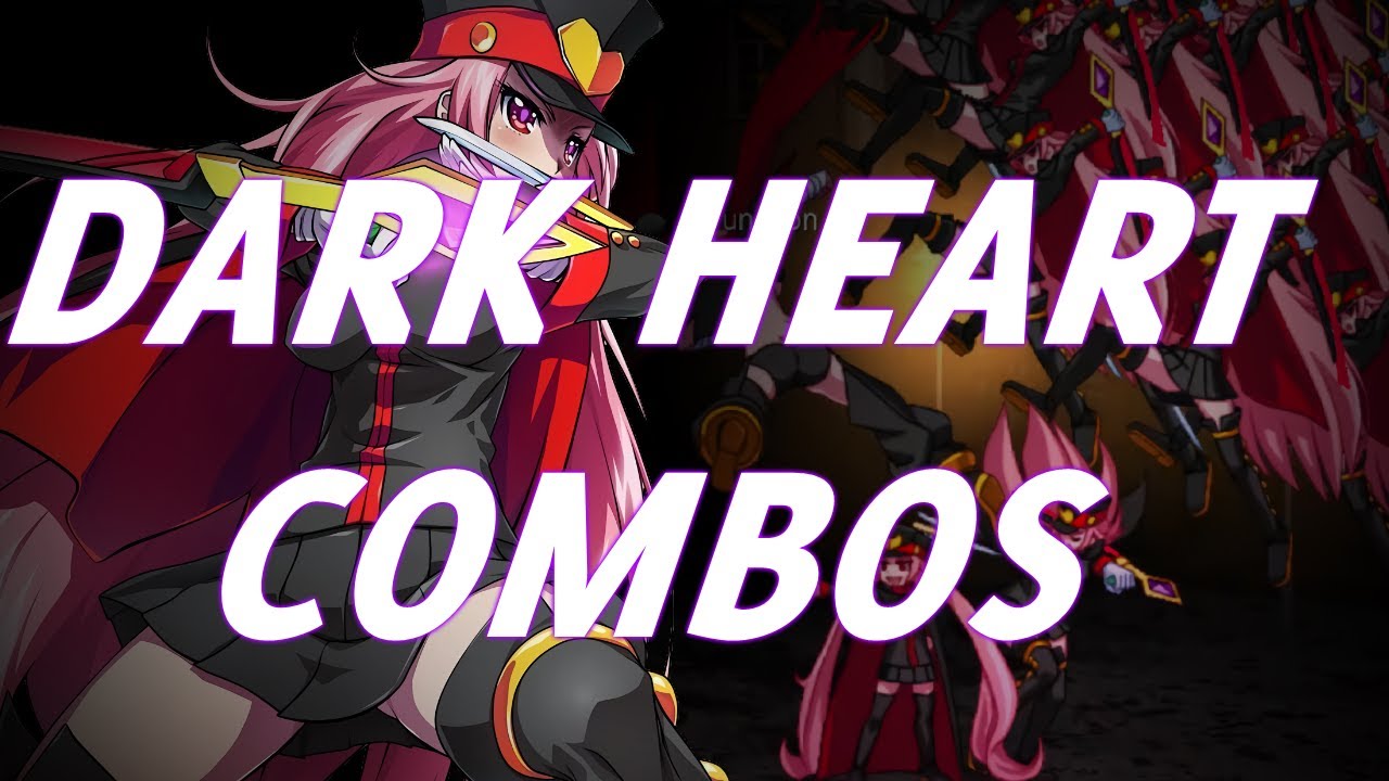 Dark Heart Combos - Arcana Heart 3: Love Max Six Stars!!!!!! XTEND