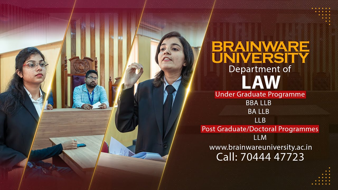 Best University for Law| BA LLB vs BBA LLB | LLM | Career options after LLB degree | Brainware