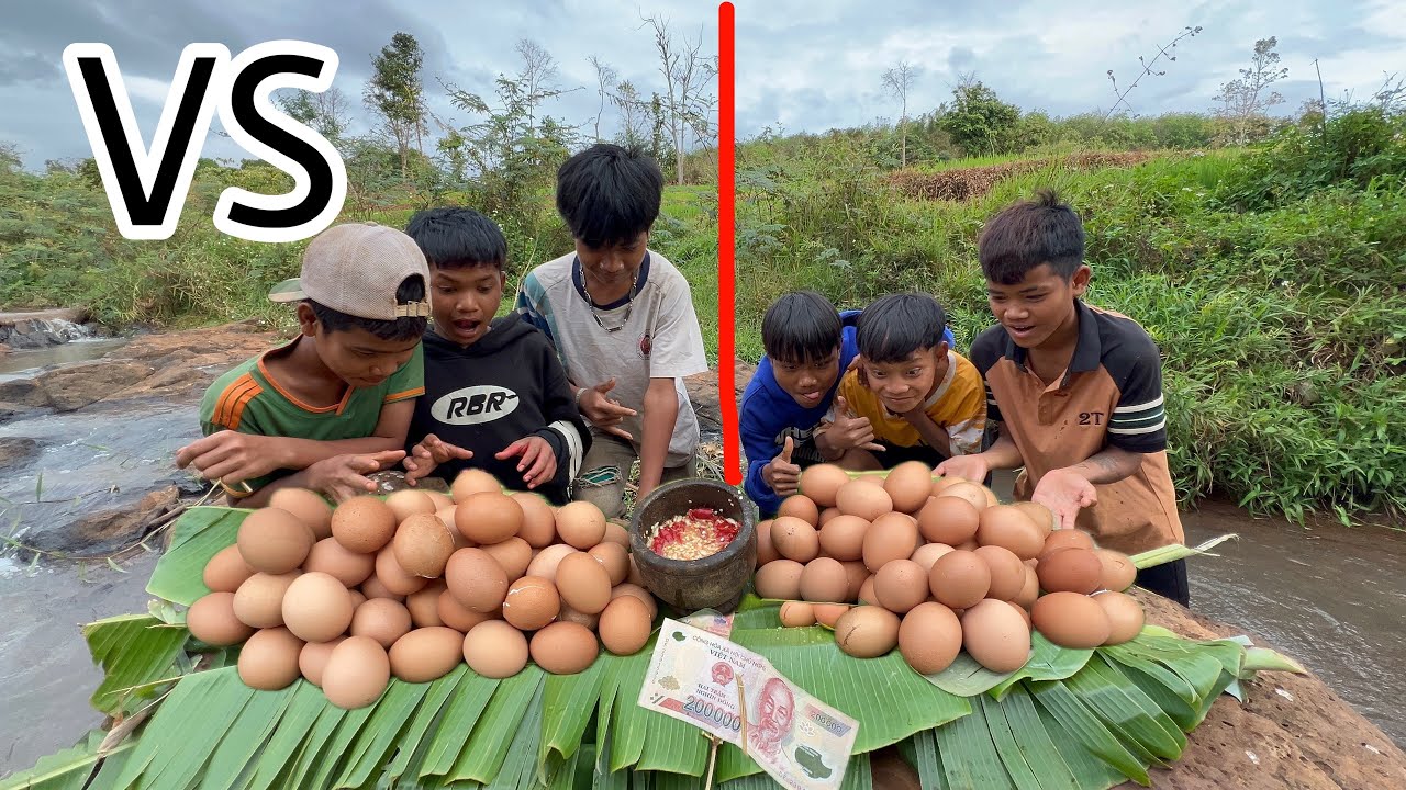 CUỘC THI ĂN 100 QUẢ TRỨNG | Y ĐIÊU