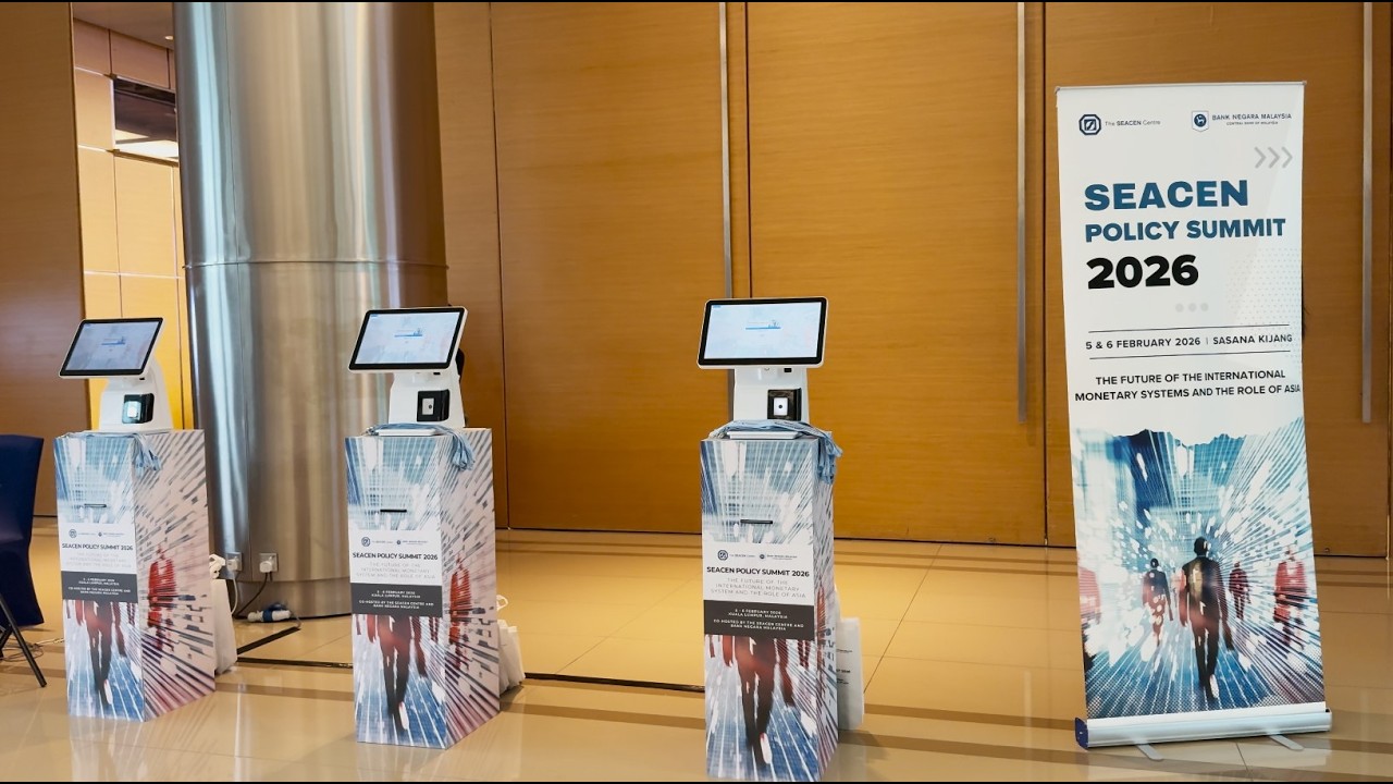 SEACEN Policy Summit 2026 | QR Check-In | BadgePrinting | LiveStreaming | Dreamory | Blue Lobby