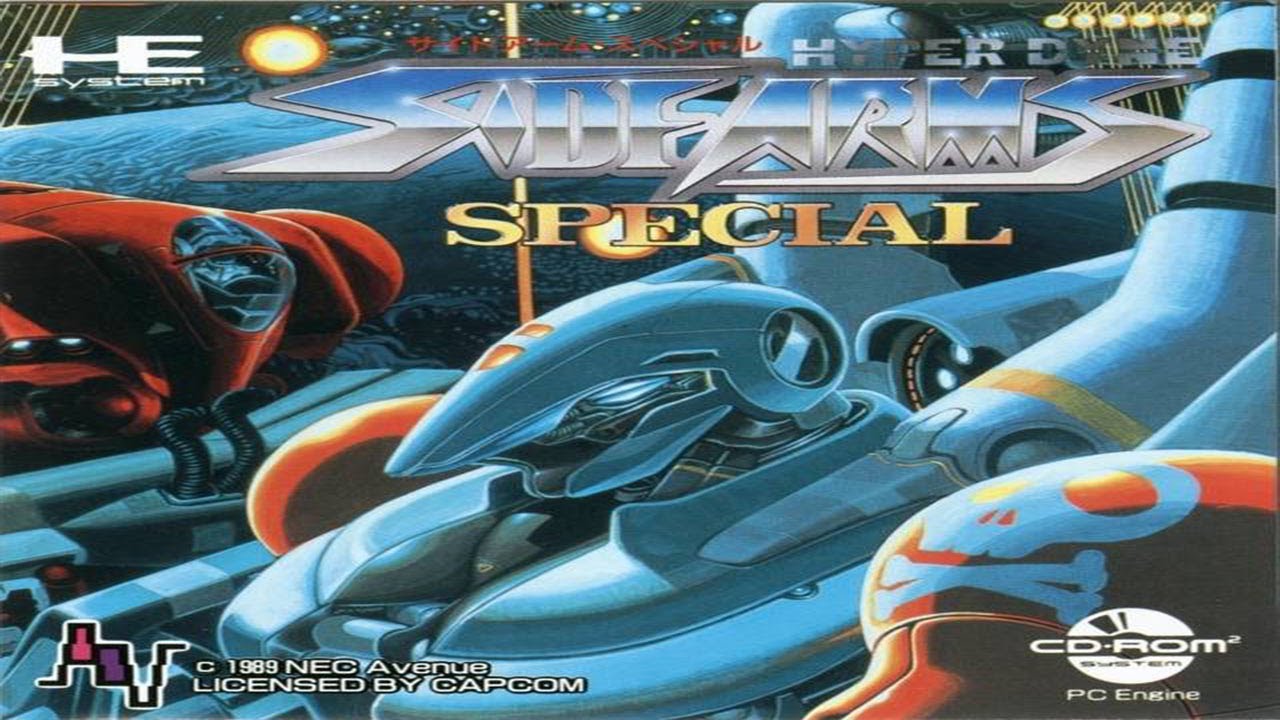 Side Arms: Hyper Dyne Special Before Christ - Turbografx CD Walkthrough: Mecha Shmup (4K Ultra HD)