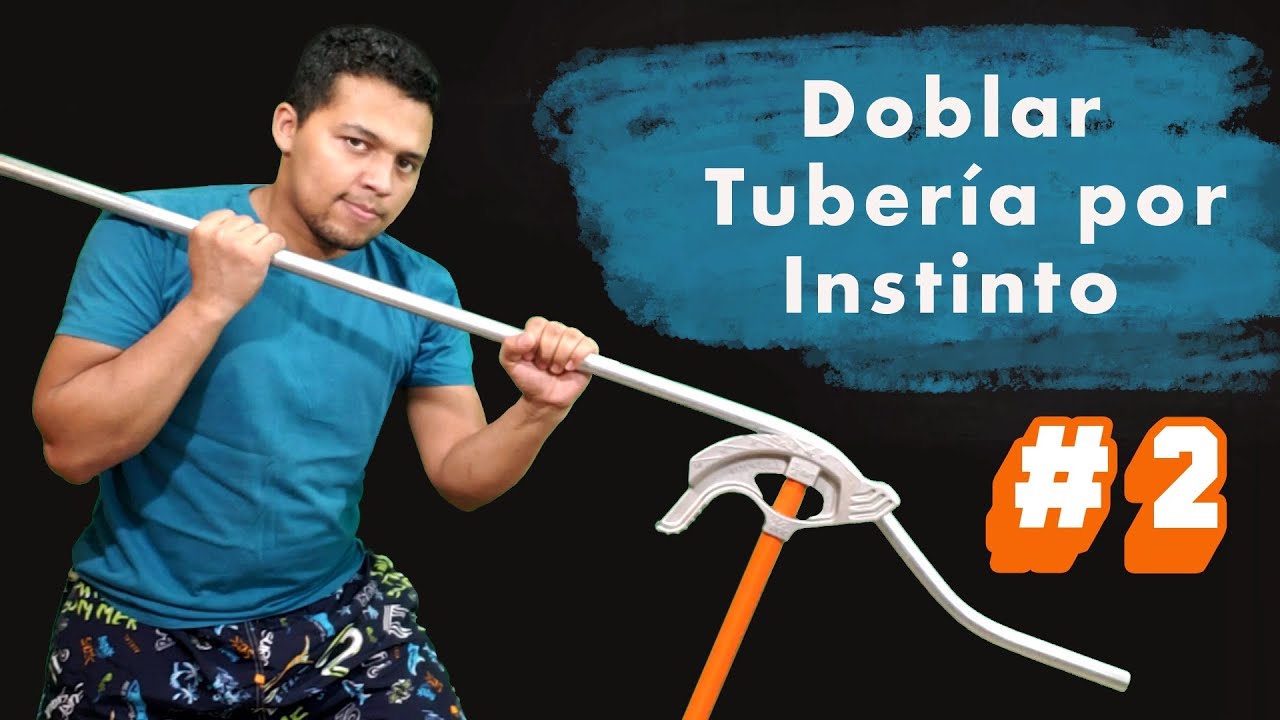 Curso tactico de tuber&iacute;a el&eacute;ctrica #2 como doblar tubos emt como hacer un offset (bayoneta) grande