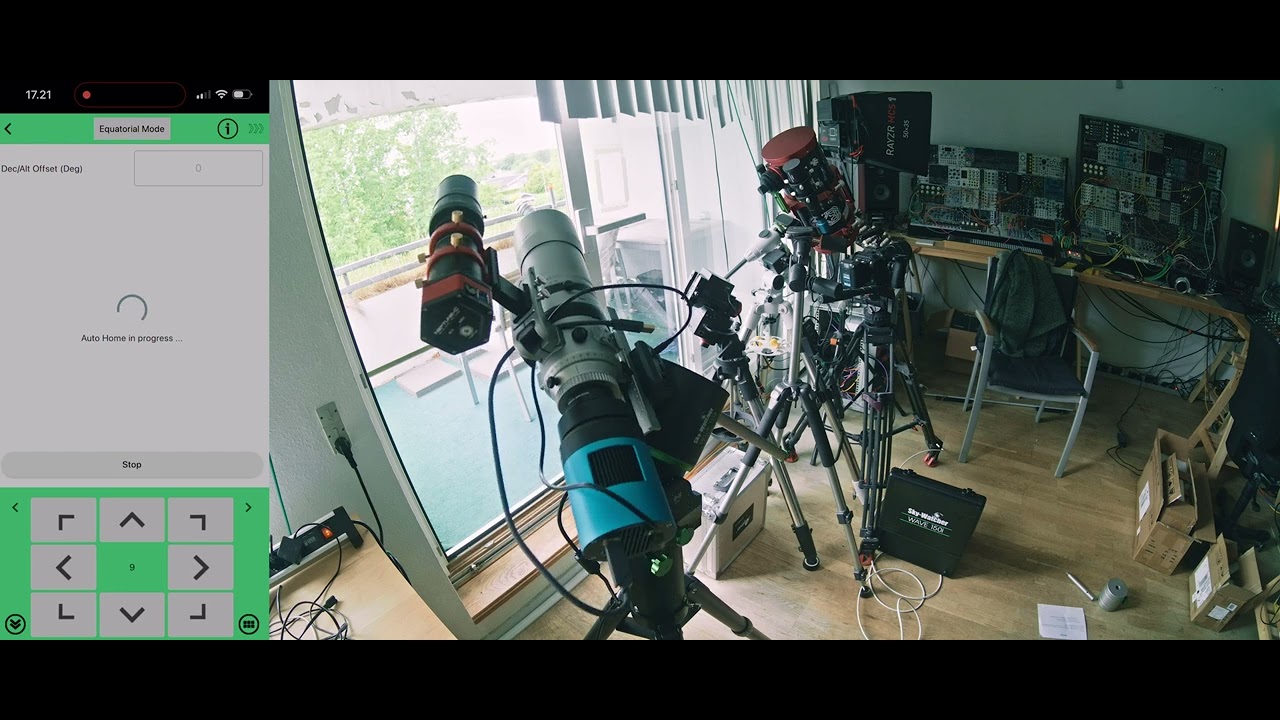 Sky-Watcher Wave 150i - Homing test