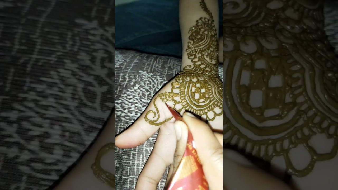 Bestest mehndi design.... एक दम शानदार और खूबसूरत मेंहदी की डिजाइन ।। #mehndidesign #beautiful  