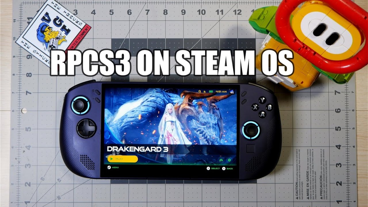 RPCS3 On Steam OS Legion Go S Z1 