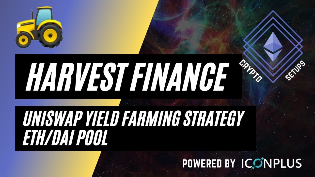 Harvest finance: Taking part in the uniswap yield farming strategy eth/dai pool-Flash Tutorial