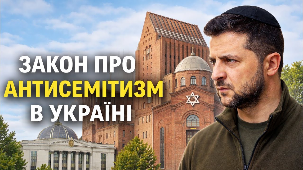 Закон про антисемітизм в Україні! 