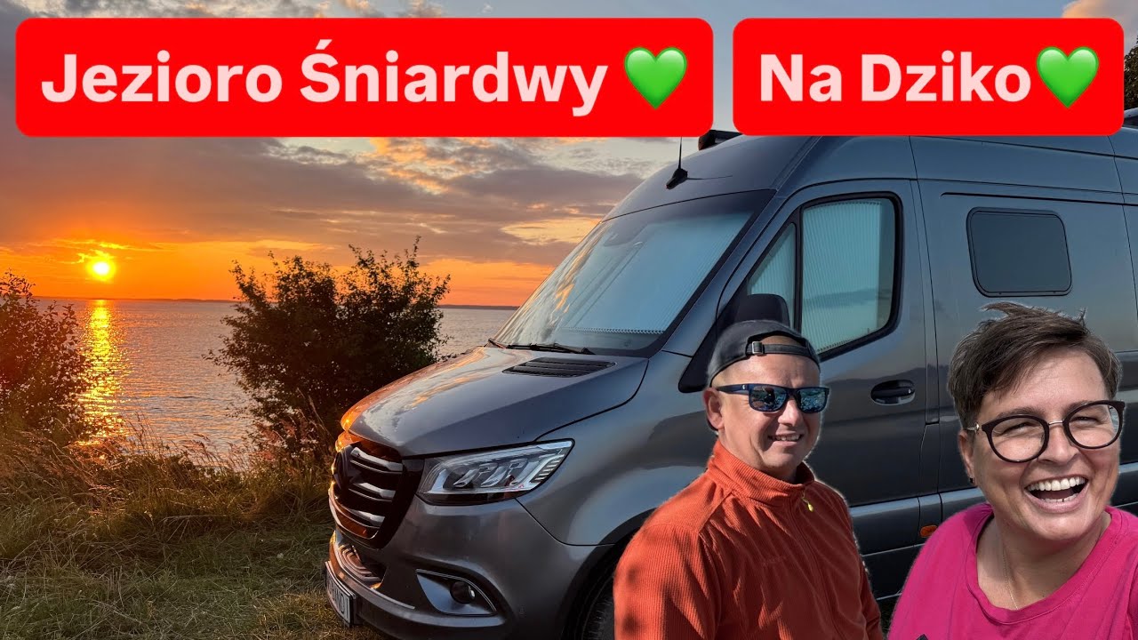 STRASZNY🤯DOJAZD nad JEZIORO. ALE MIEJSCÓWKA CUDOWNA, JAK MARZENIE🤩 DROGA NA MAZURY NA DZIKO😀