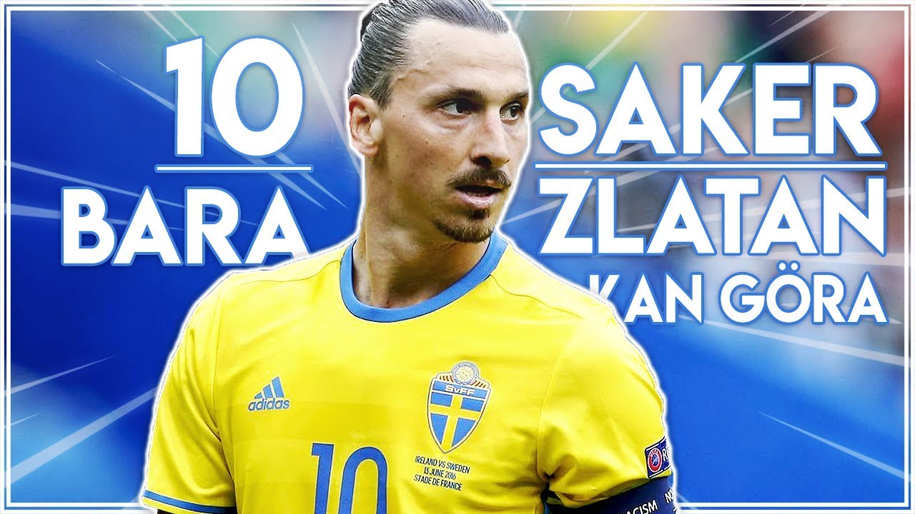 10 SAKER BARA ZLATAN KAN G&Ouml;RA + SJUKT ROLIGA INTERVJUER! 😍🤣