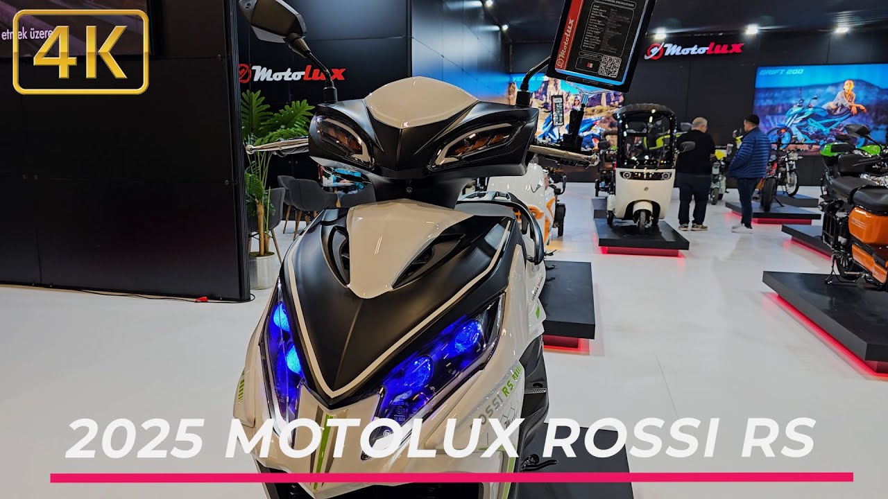 4k Amazing Scooter Motolux Rossi RS Moto Show: The Ultimate Showdown 2025