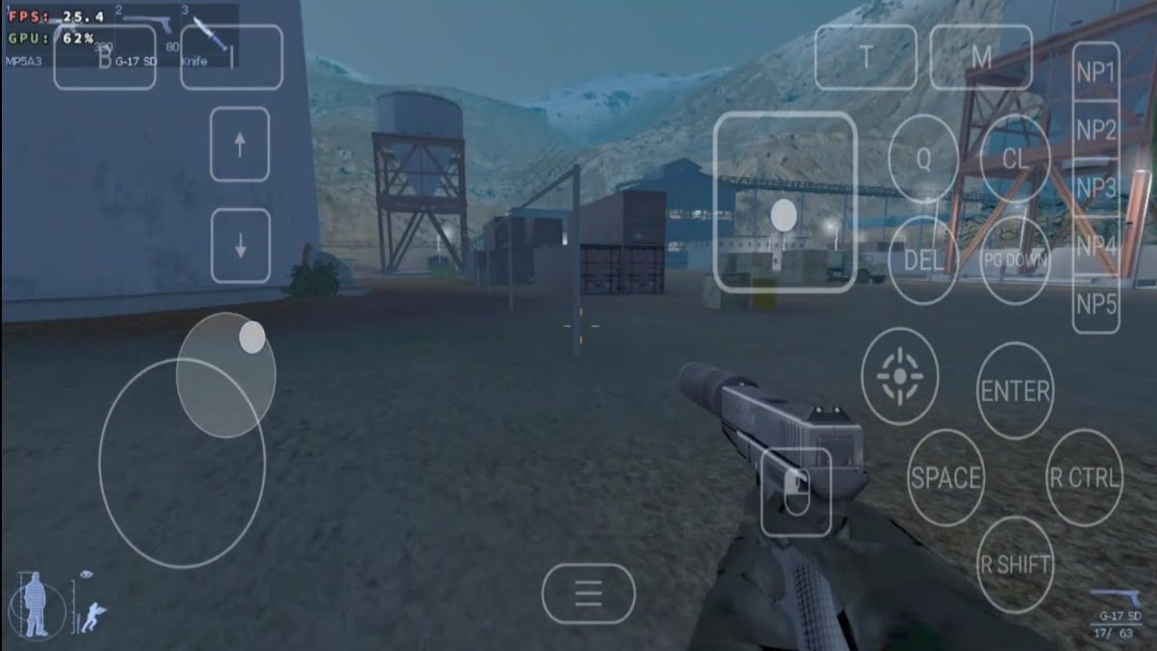 [GameHub] IGI 2 Mission 1 on Android | Infiltration | PC Emulator