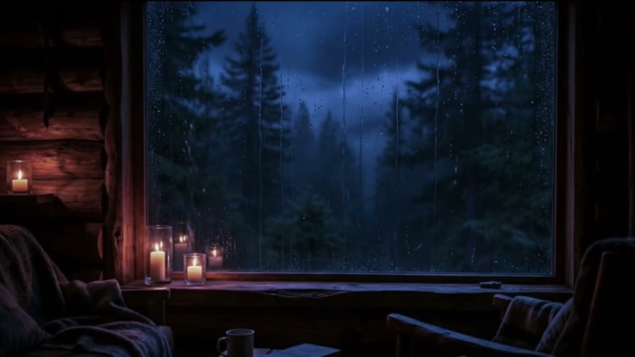 Fall Asleep Fast with Gentle Rain Sounds (No Thunder)