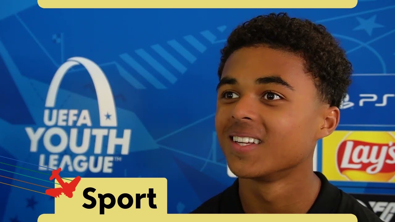 Interview met Shane Kluivert van FC Barcelona O19 na zege op AZ O19