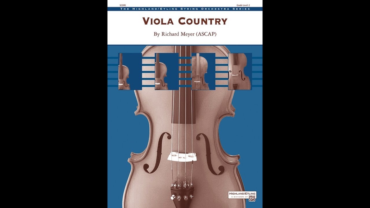 Viola Country by Richard Meyer (Orchestra) - Score and Sound