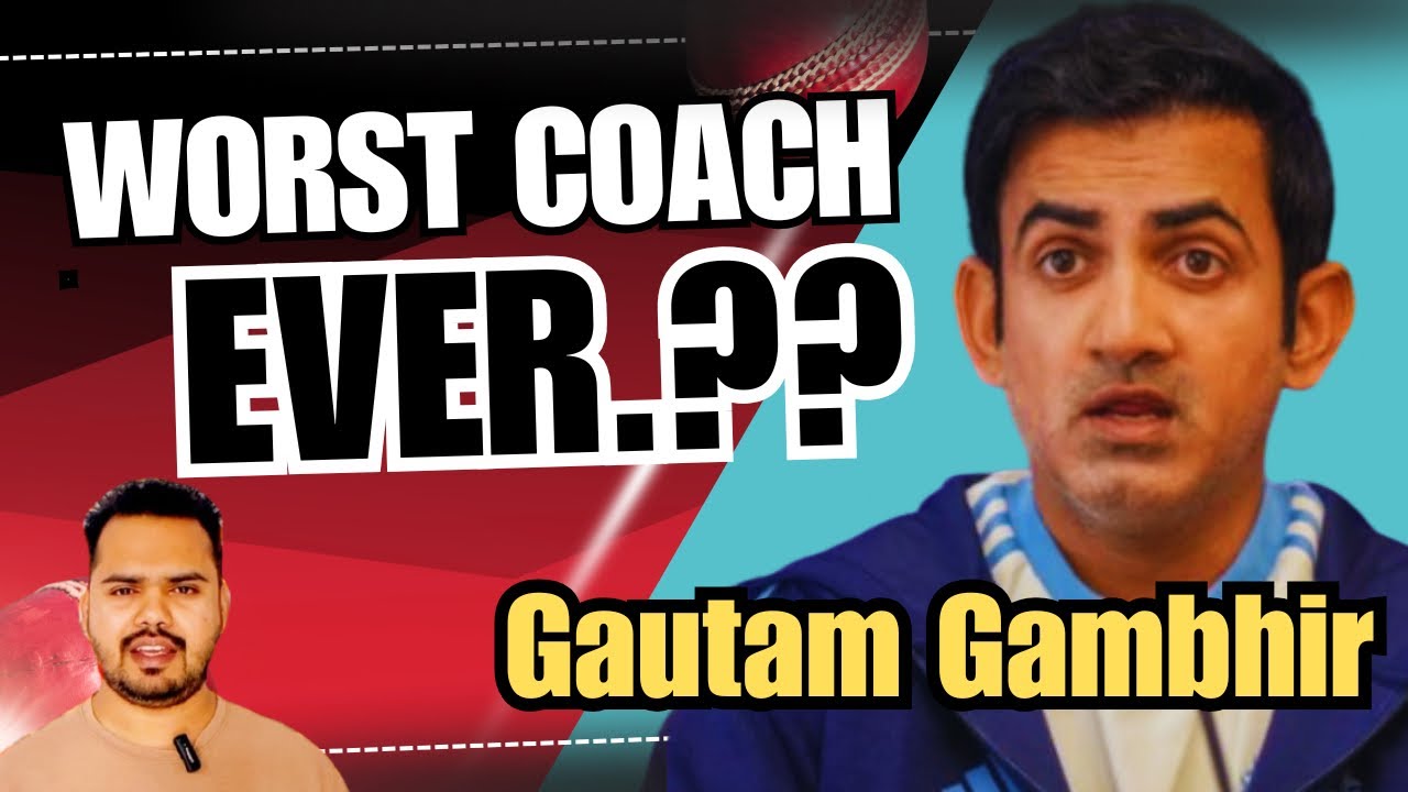 Gautam Gambhir Worst Coach? 🏏 The Fall of Indian Cricket Team | crunch Time cricket 