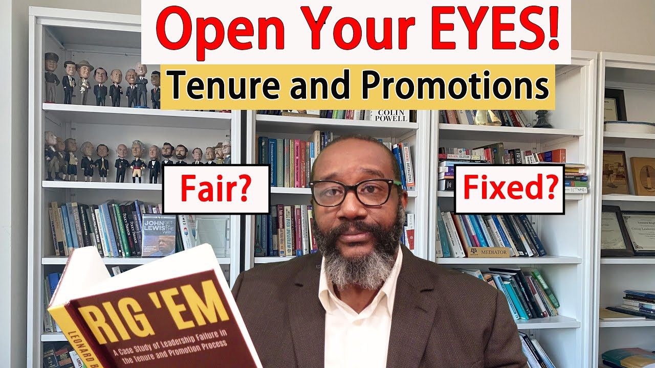 The Truth About Tenure & Promotions: They're  FIXED and I show how! #academia 