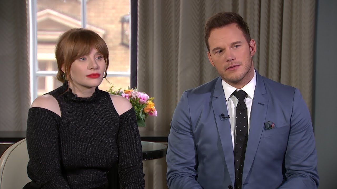 Chris Pratt and Bryce Dallas Howard on physical challenges of Jurassic World: Fallen Kingdom