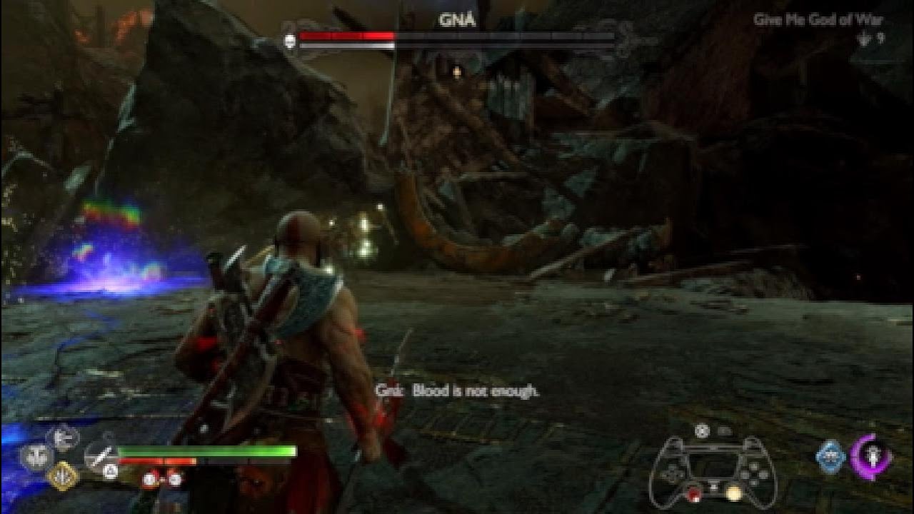 GNA - Sparta Build with all Burdens | God of War Ragnarök (PS5)