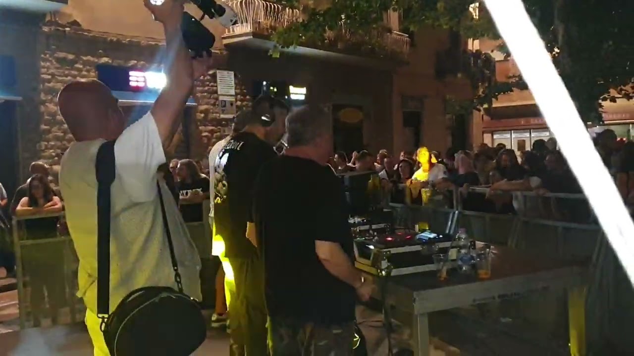 PIAZZA GRONCHI PONTEDERA 24.6.2023 Paolo Kighine, Mario Più, Roberto Francesconi e Mirko Bagnoli pt1