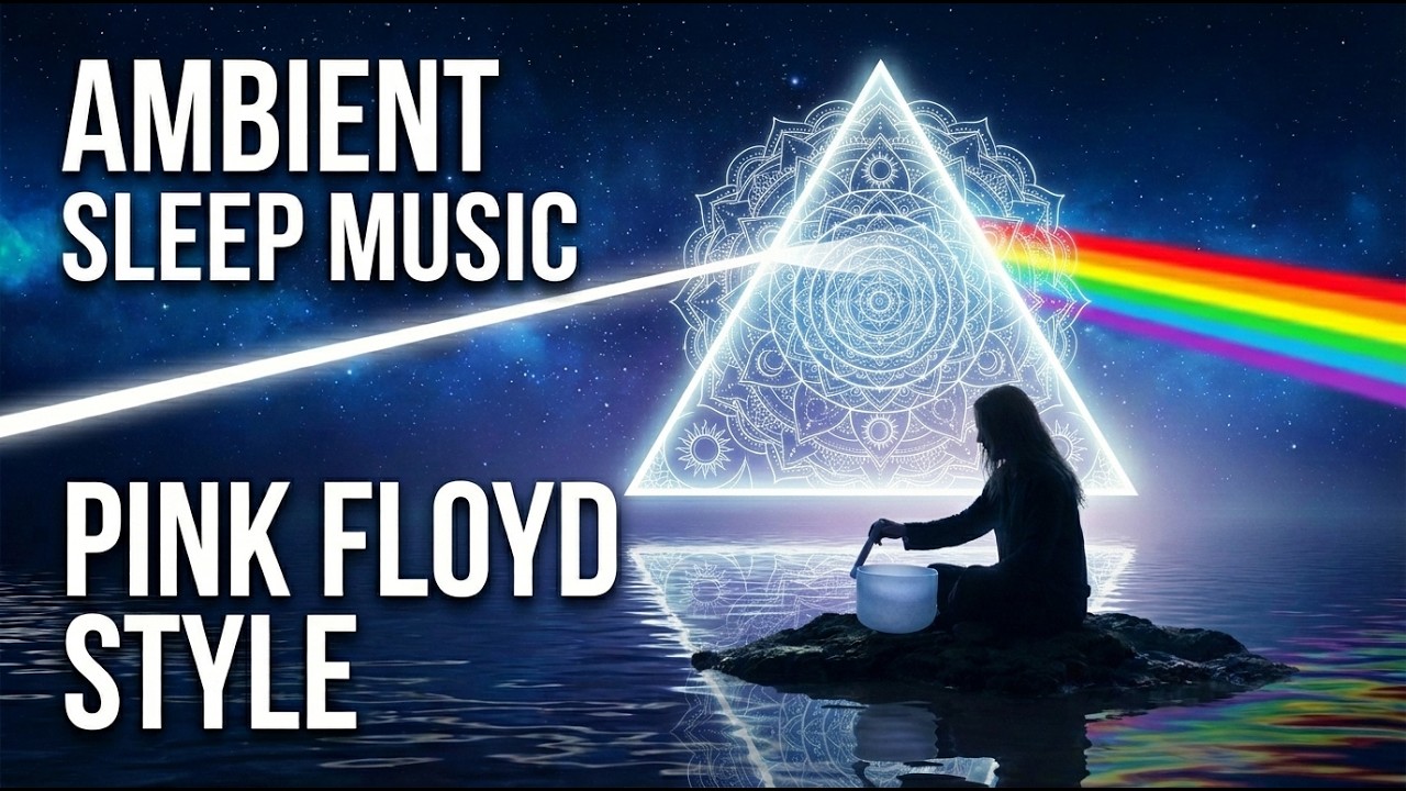 Pink Floyd–Style Space Guitar 🌌🎸 | Ultimate Deep Sleep Music for Meditation and Stress Relief 😴